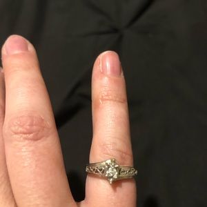 Cute pinky heart ring